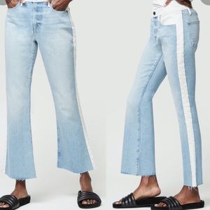 Frame blue and white denim jean size 24